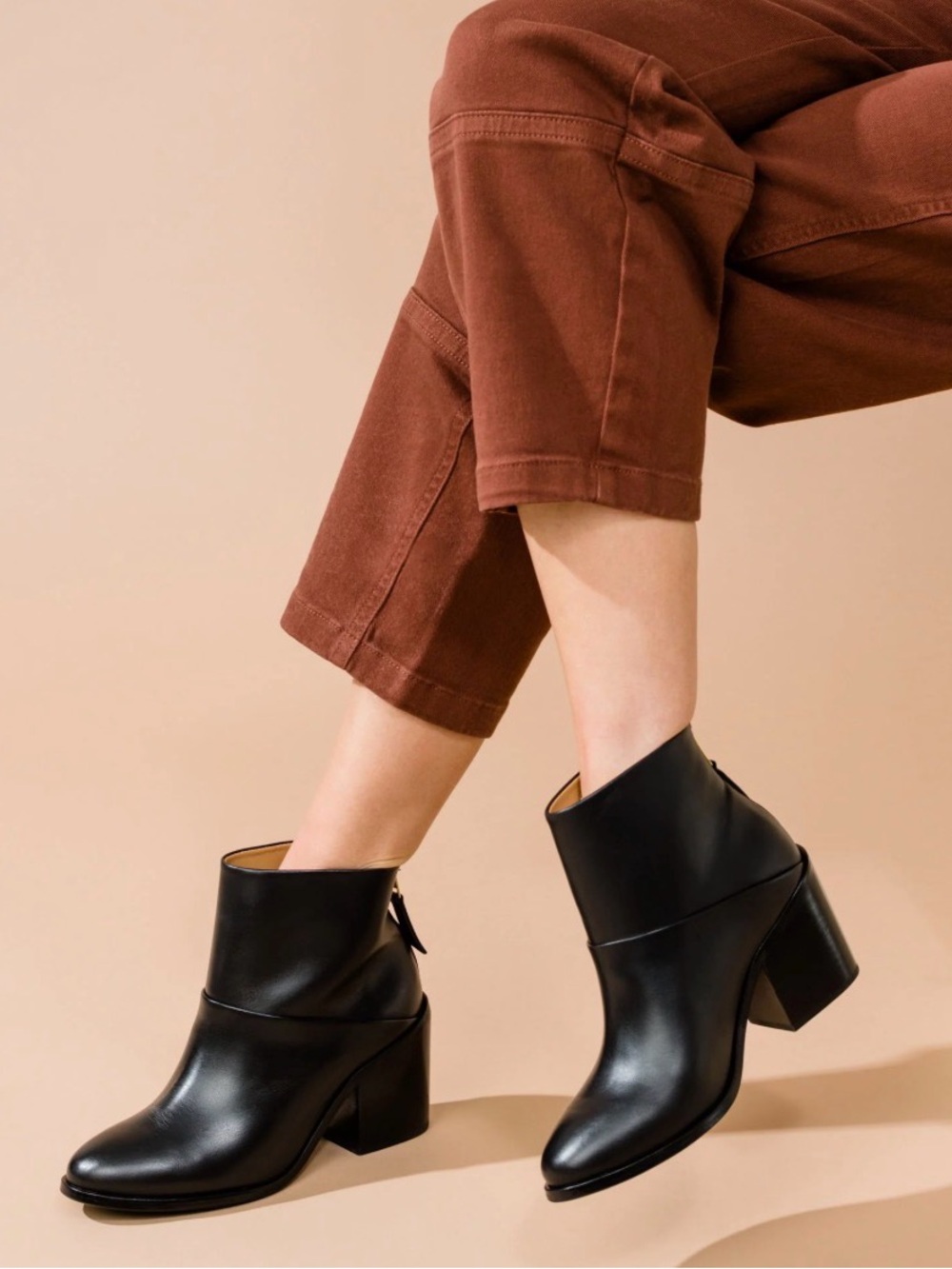 Nisolo Dari Boot 2.0 Black Leather size 7.5